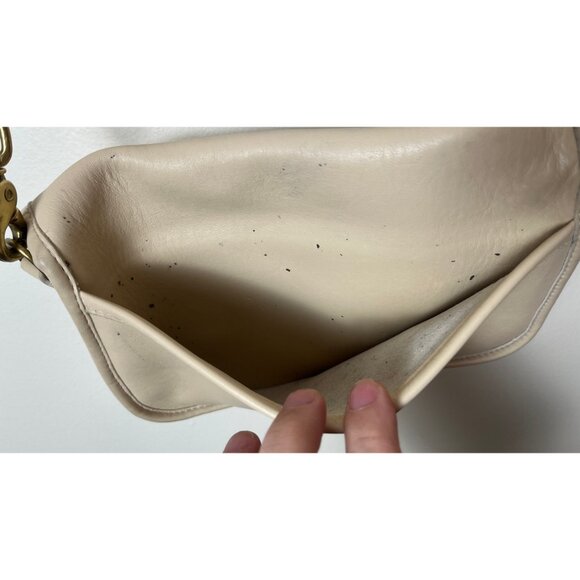 VINTAGE COACH TURNLOCK FLAP CROSSBODY BAG - Picture 6 of 9